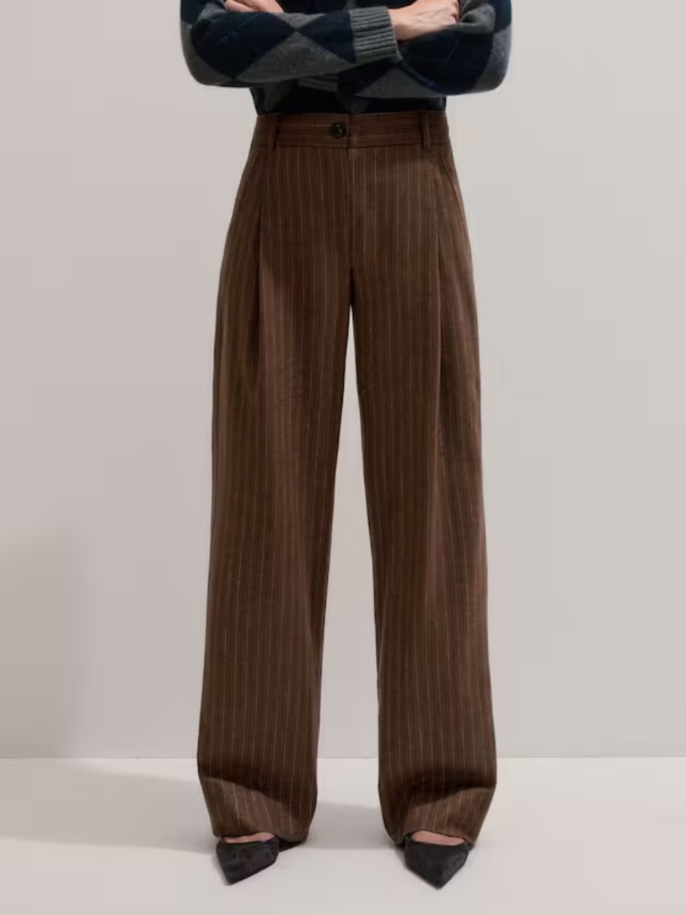 ME+EM Pleat Straight Pant - NWT - Size 8